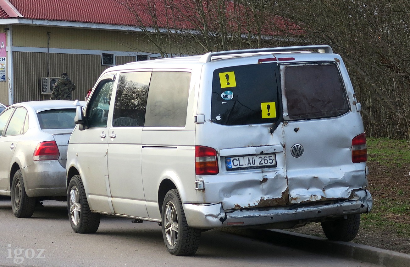CL AO 265, Volkswagen Transporter 5th gen Van (T5) (7E/7H), 2003–2009