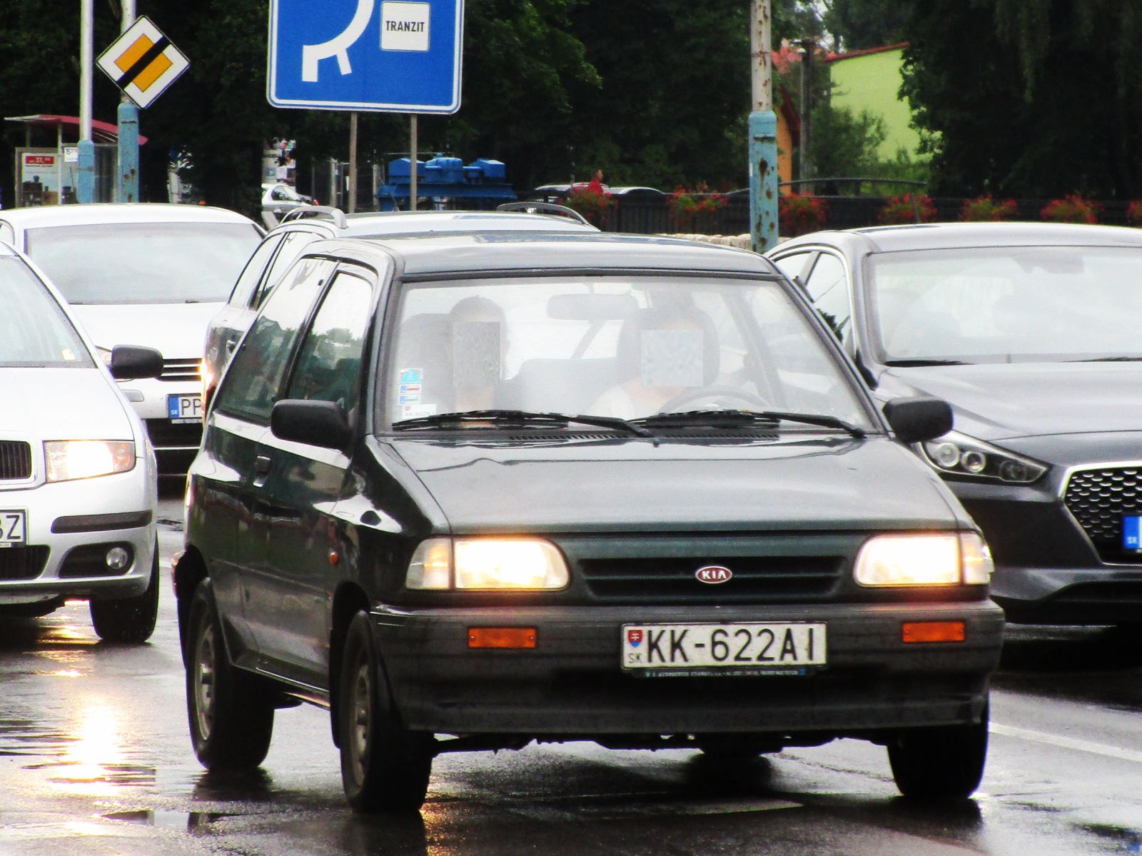 KK-622AI, Kia Pride 1st gen 3-door Hatch (Y), 1987–2000