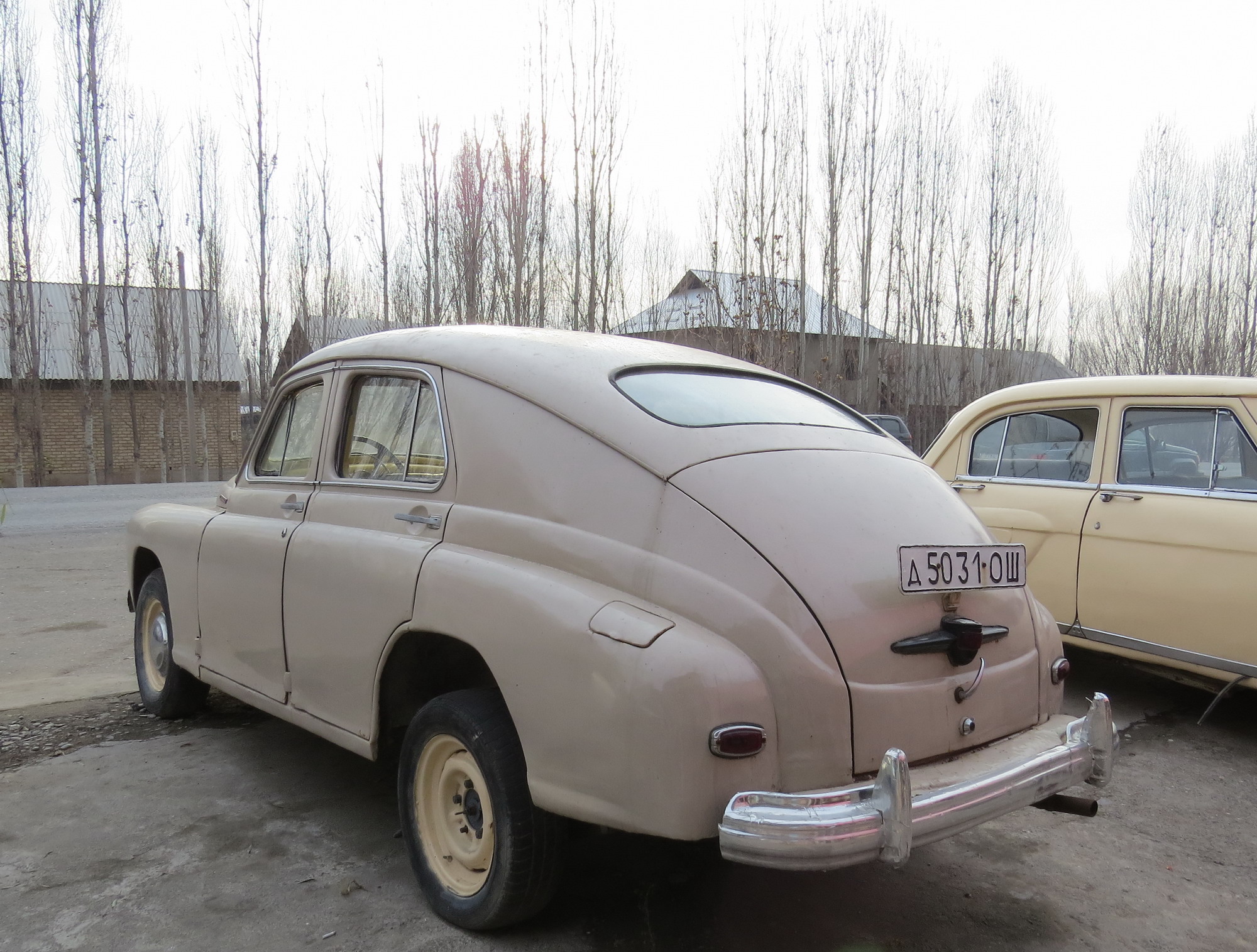 д 5031 ОШ, GAZ 20 Победа 