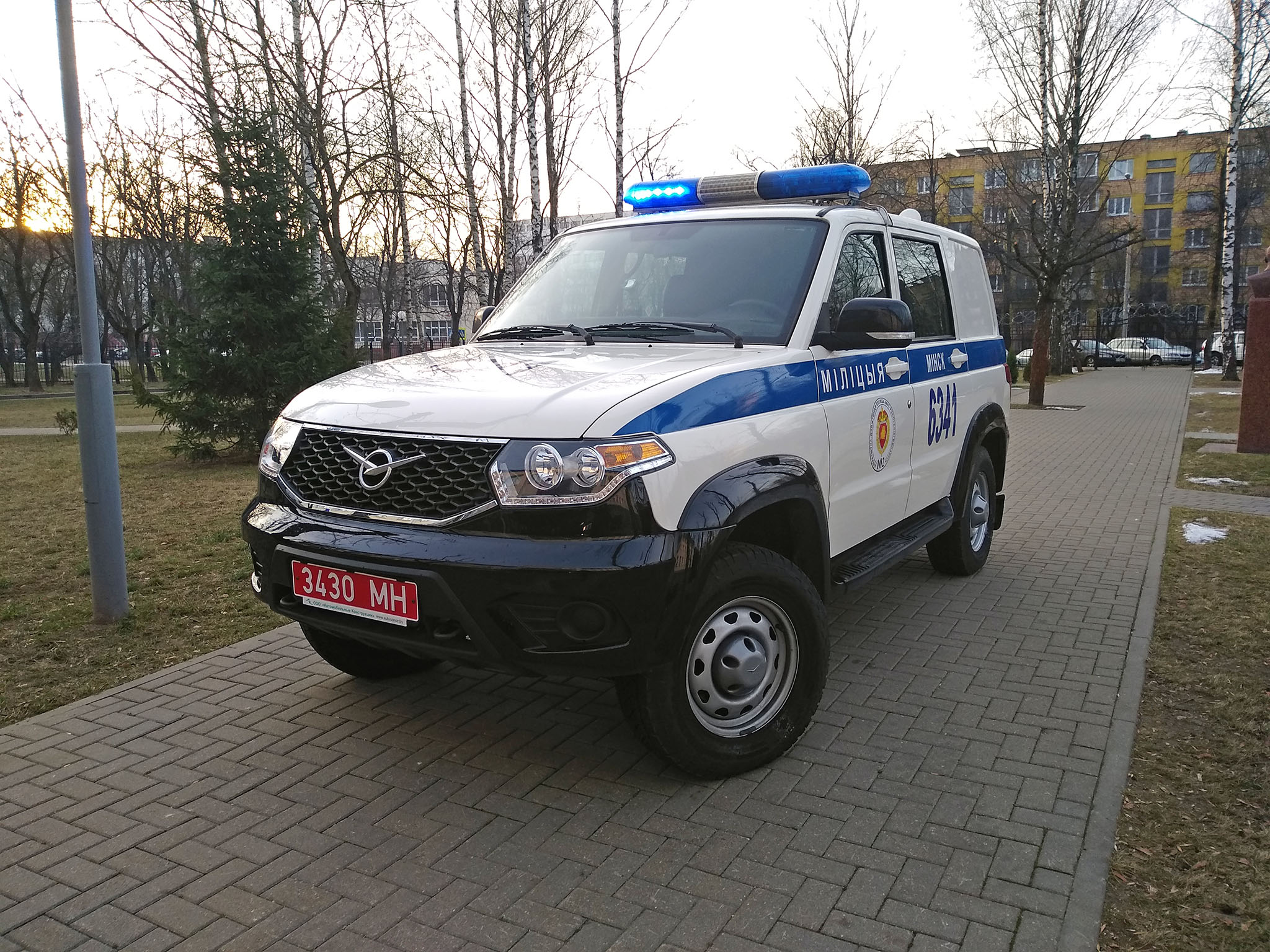 3430 МН, UAZ 3163 Patriot 1st gen, facelift, 2014­–