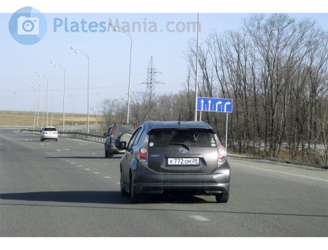 к772ом28, Toyota Aqua