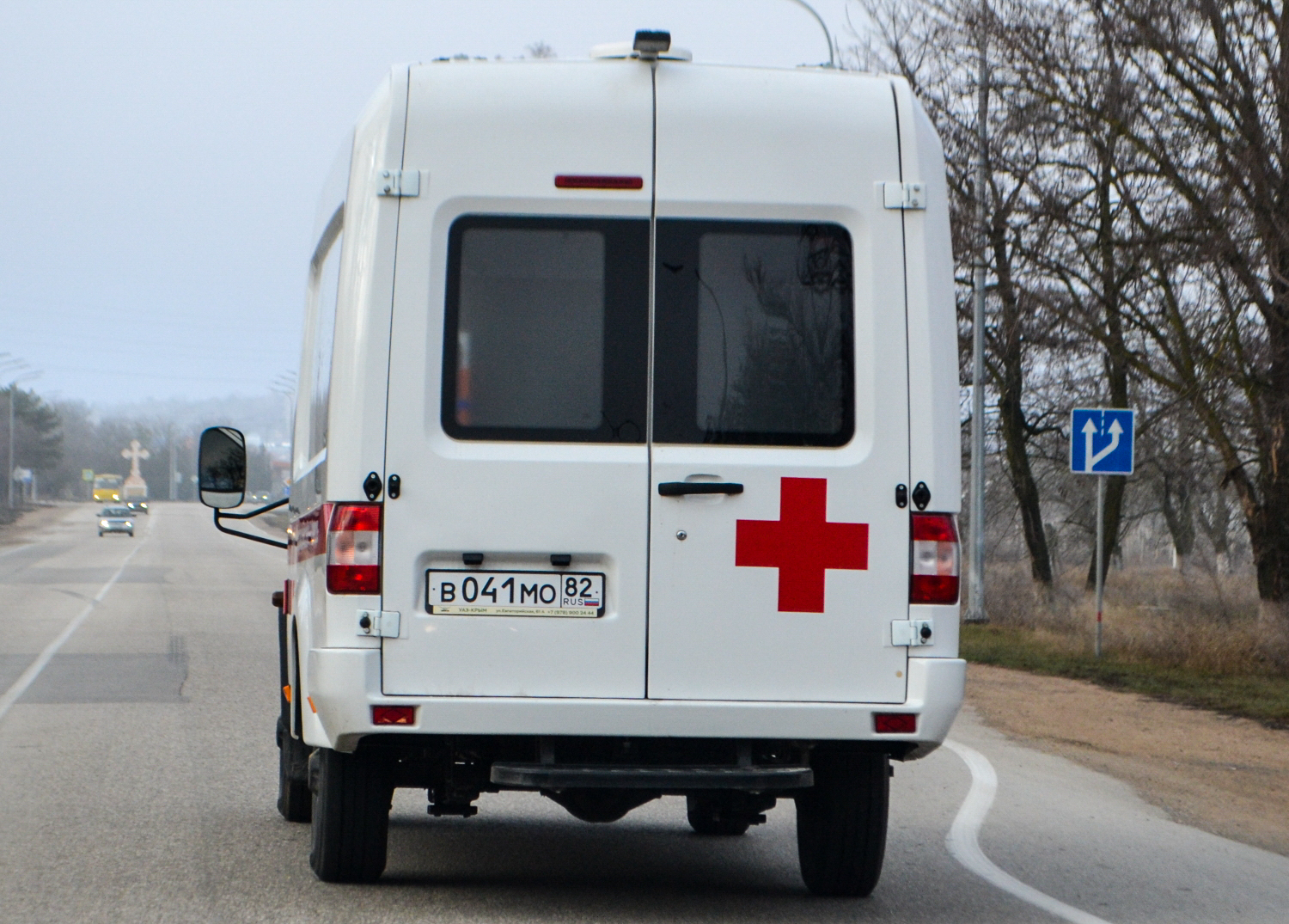 в 041 мо 82, UAZ 2360/2363/1288 Profi 128811 Ambulance, 2018–