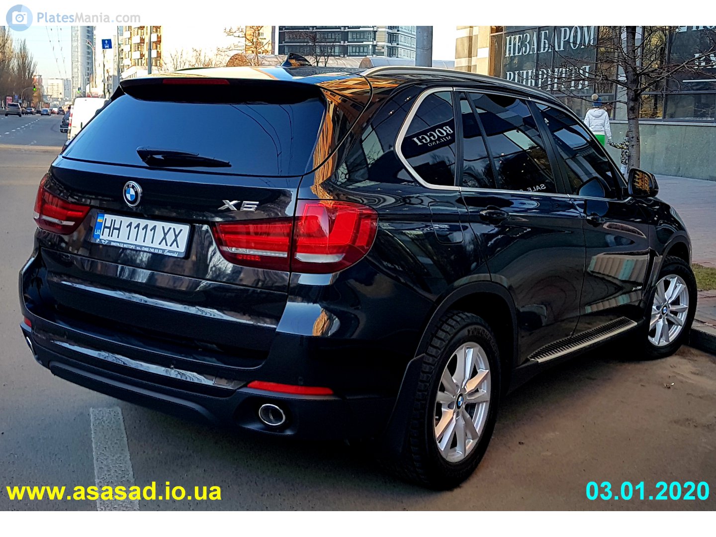HH 1111 XX, BMW X5 3rd gen (F15), 2013–2018