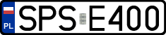 License plates of Poland, Regular car plates