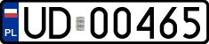 License plates of Poland, Military