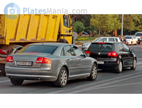 SK 8001 AB, Audi A8