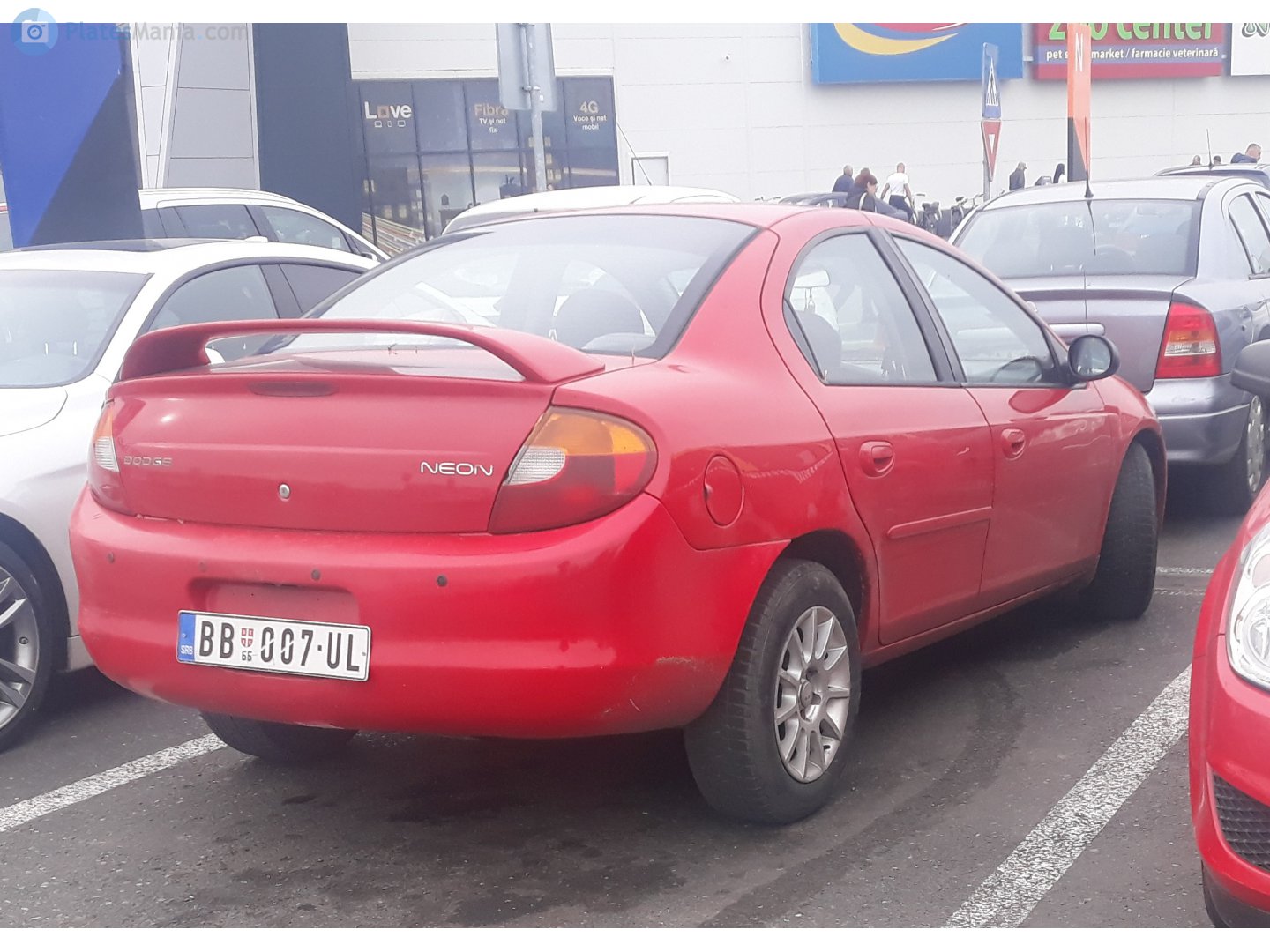 BB 007-UL, Dodge Neon 2nd gen (PL), 1999–2005