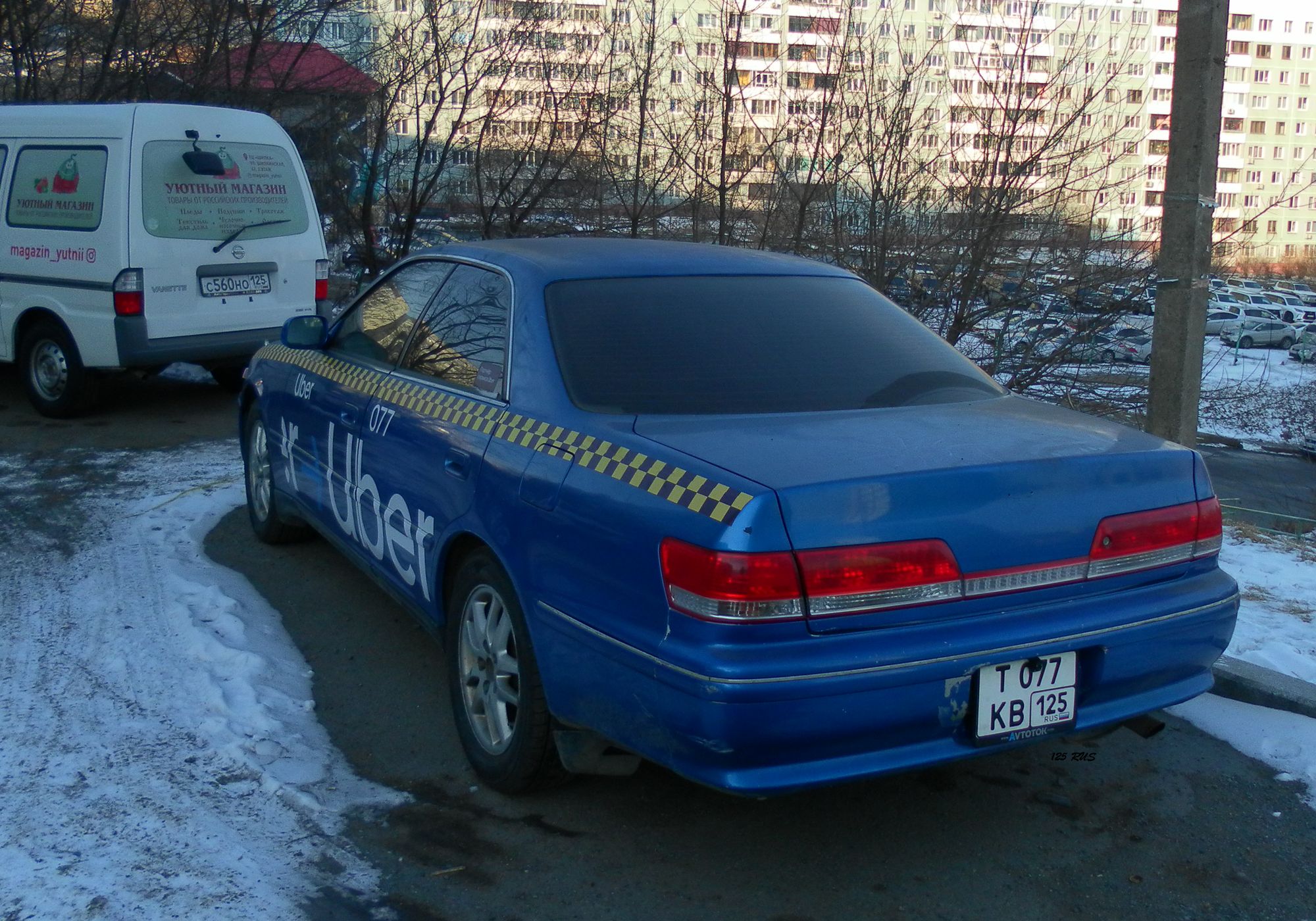 т 077 кв 125, Toyota Mark II 8th gen Hardtop (X100), 1996–2000