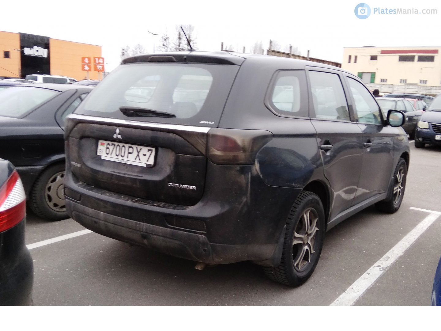 6700 PX-7, Mitsubishi Outlander 3rd gen (GF/GG/ZJ/ZK/ZL), 2012–2016