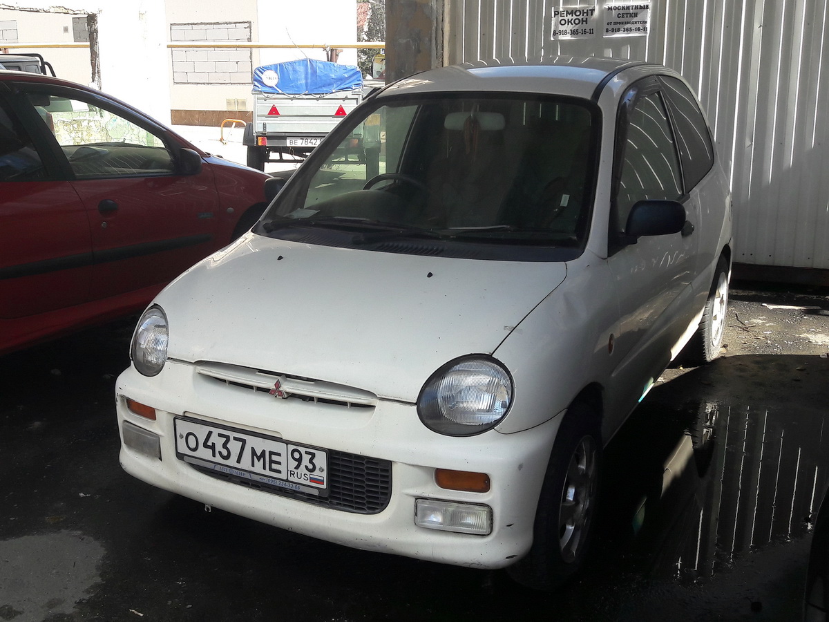 о 437 ме 93, Mitsubishi Minica 7th gen 3-door Hatch (H31/H36), 1993–1998