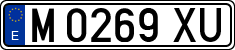 License plates of Spain, 1971 year series