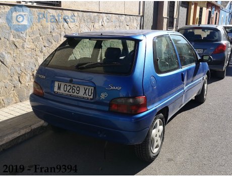 M 0269 XU, Citroёn Saxo