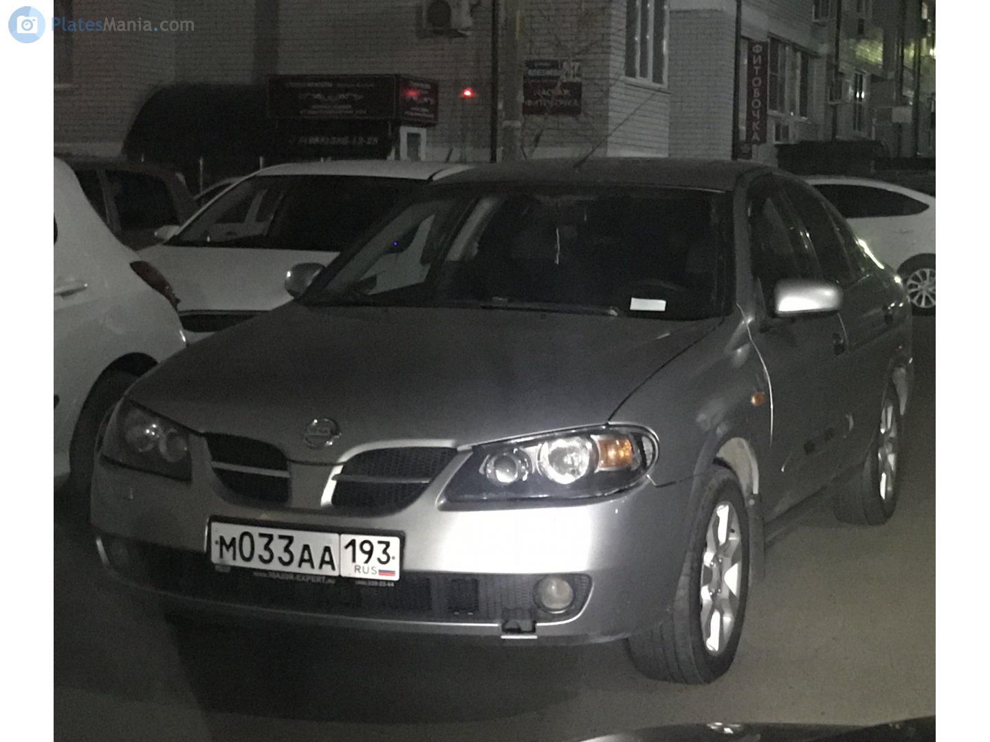 м 033 аа 193, Nissan Almera 2nd gen Sedan (N16), 2000–2008