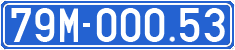 License plate of Vietnam, Government and public administrations