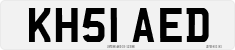 License plate of the United Kingdom, 2001 year system