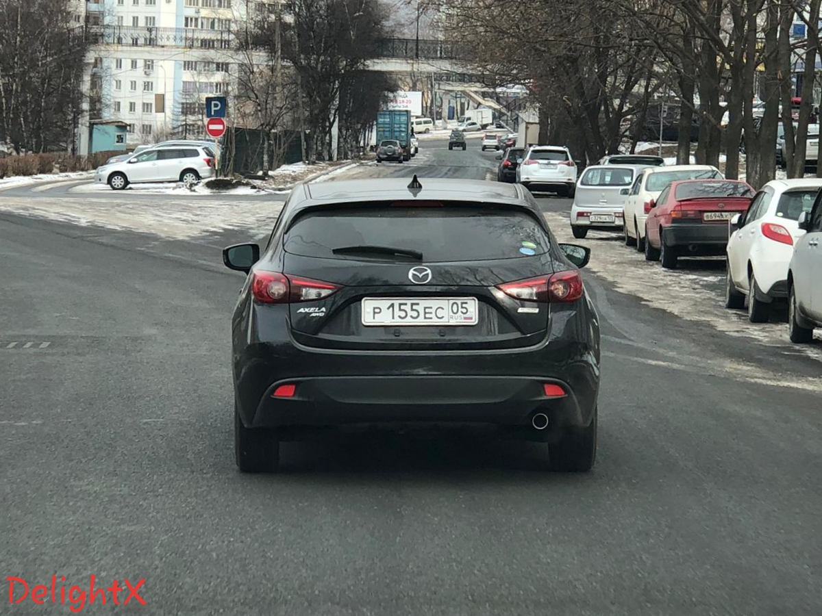 р 155 ес 05, Mazda Axela 