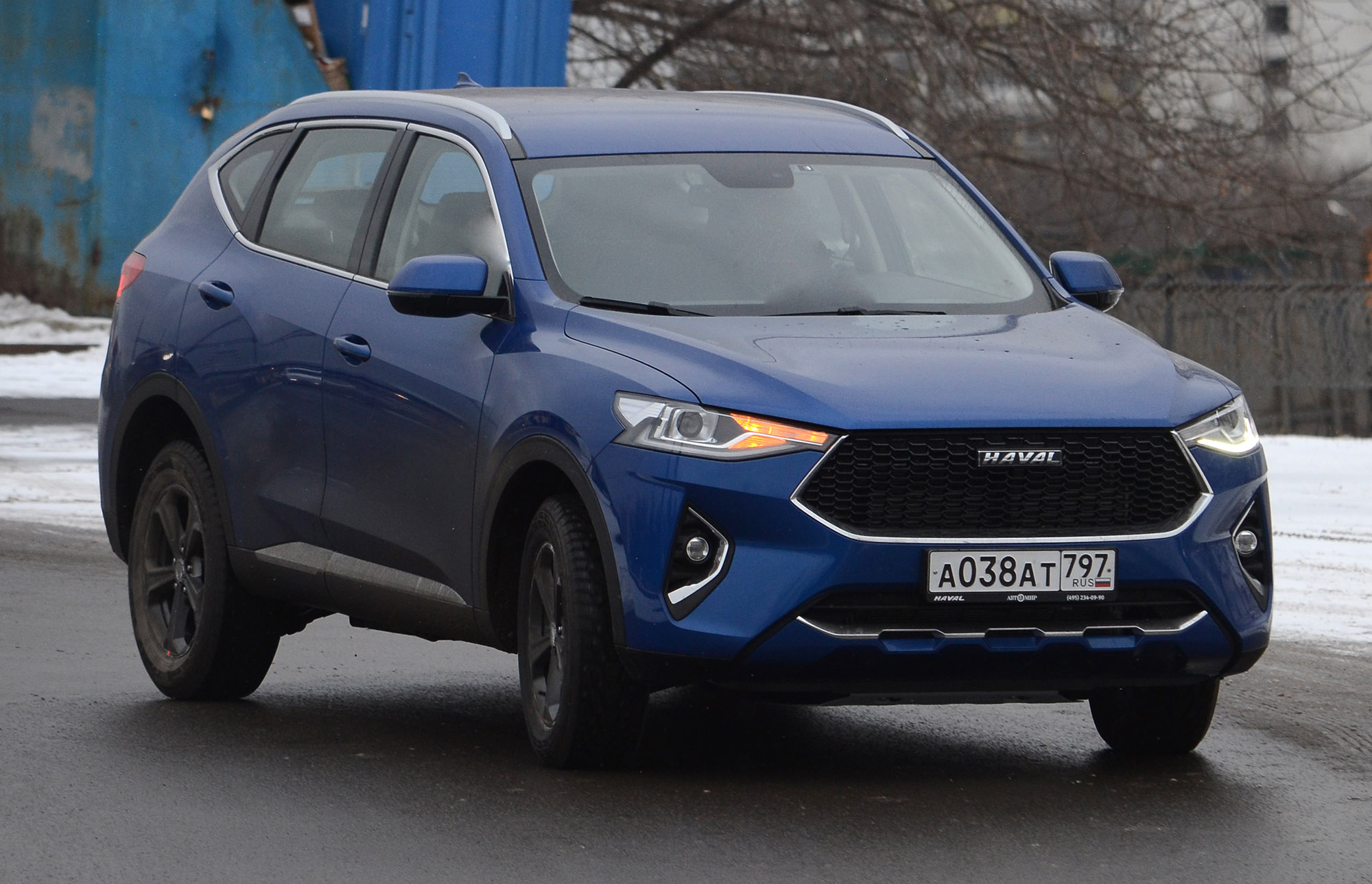 а 038 ат 797, Haval F7 1st gen, 2018–2022