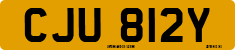 License plate of the United Kingdom, 1963 year system
