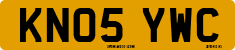 License plate of the United Kingdom, 2001 year system