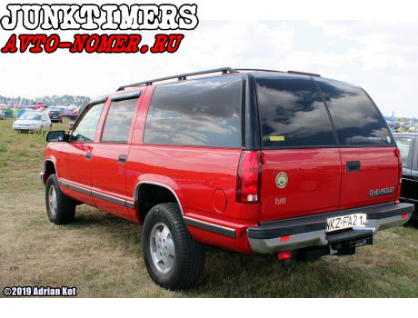 WKZ FA21, Chevrolet Suburban