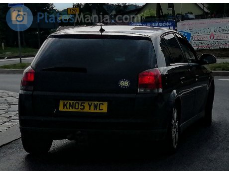 KN05 YWC, Vauxhall Signum