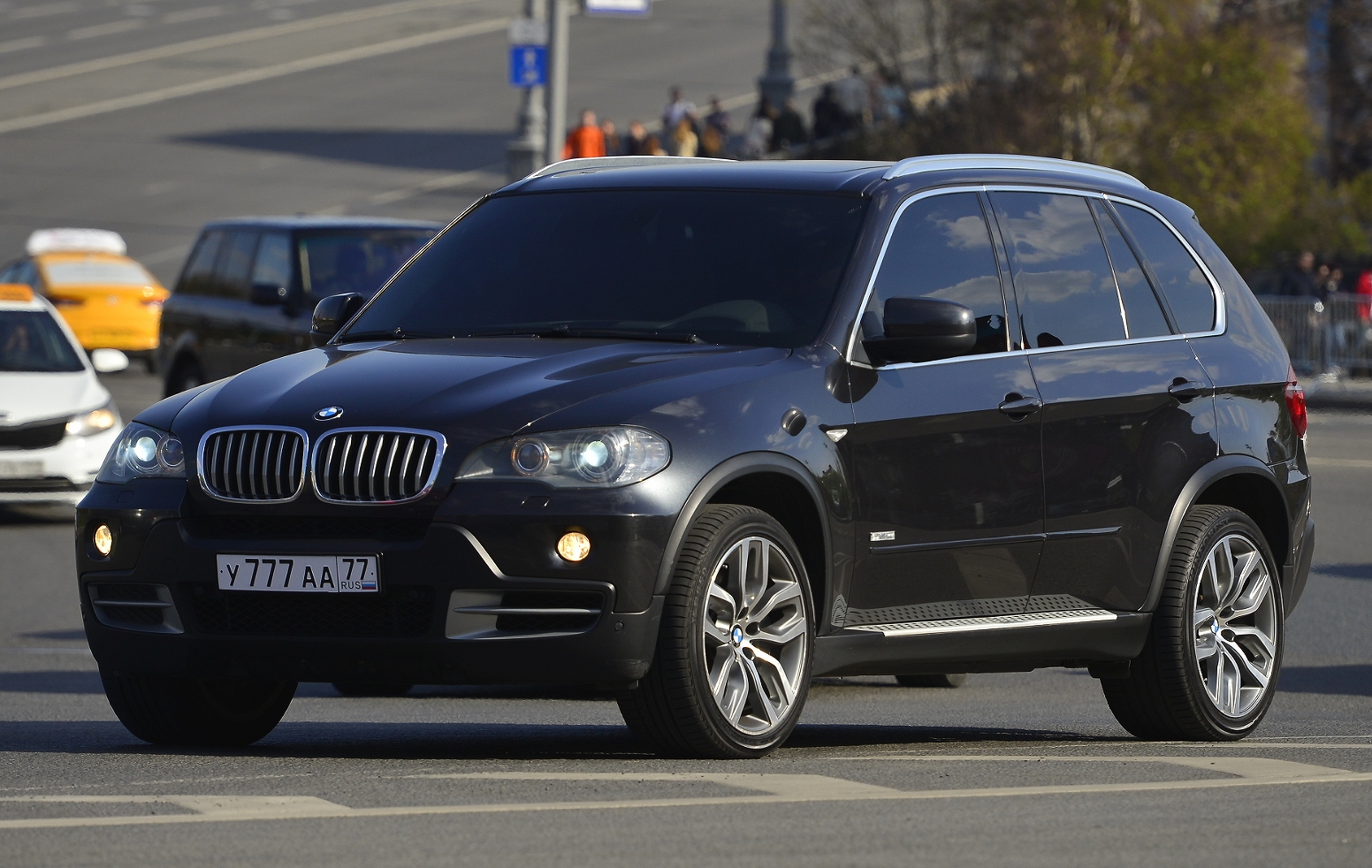 у 777 аа 77, BMW X5 2nd gen (E70), 2007–2013