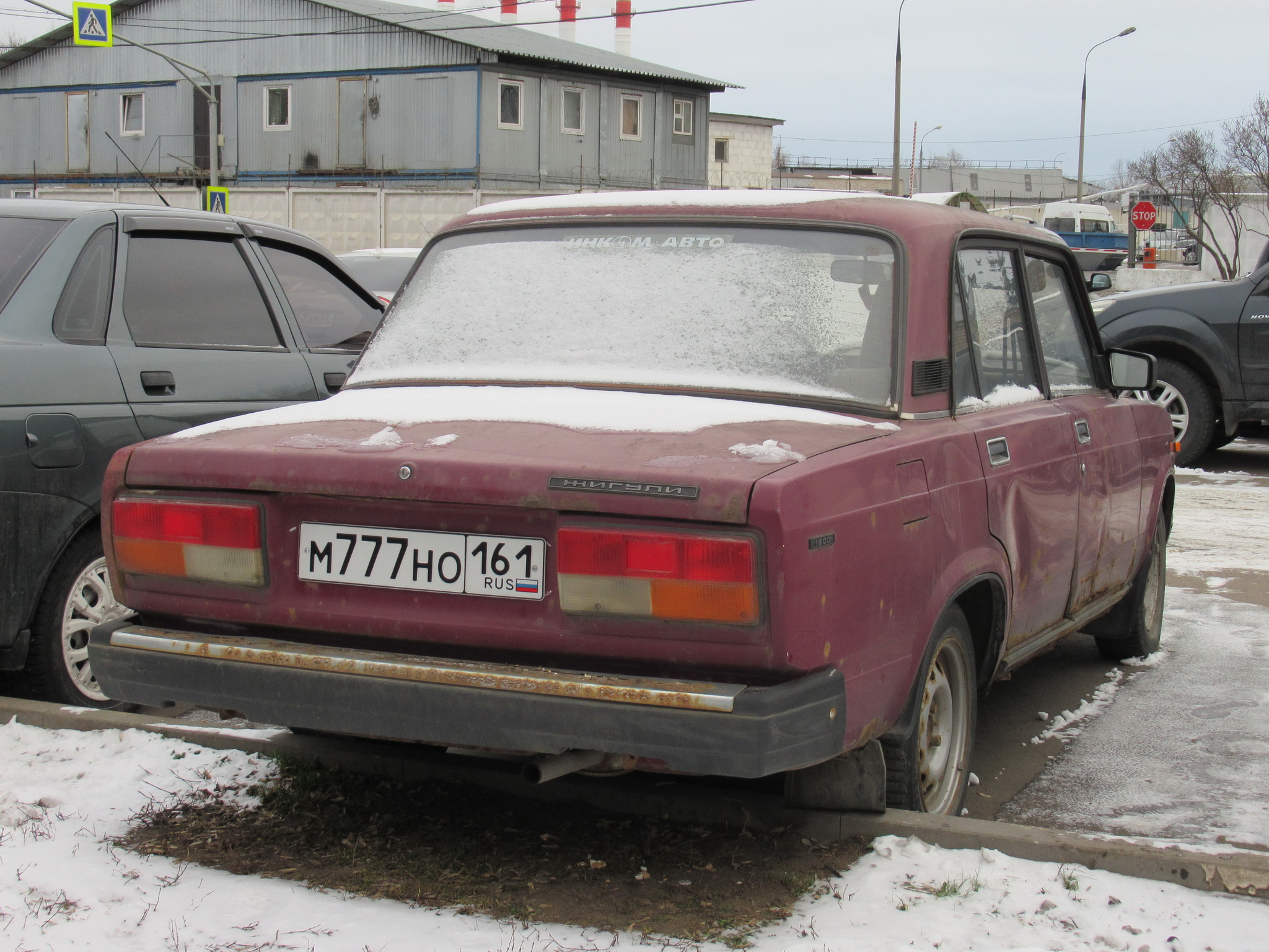 м 777 но 161, Lada (VAZ) 2107 Жигули (Nova / Riva / Signet / 1500), 1982–2014