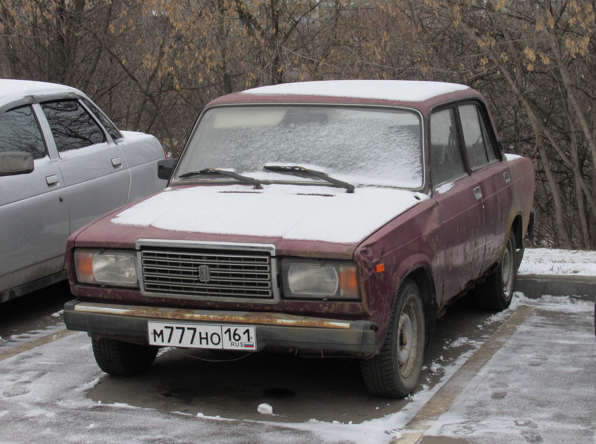 м 777 но 161, Lada (VAZ) 2107 Жигули (Nova / Riva / Signet / 1500), 1982–2014