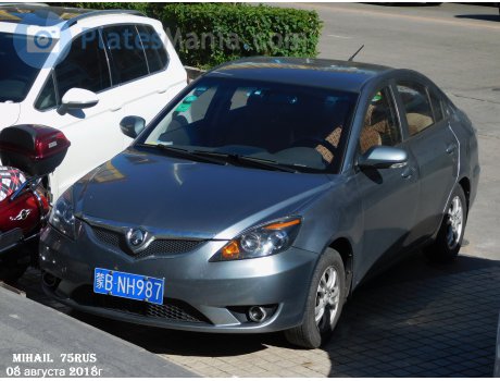 蒙B·NH987, Changan (Chana) Alsvin