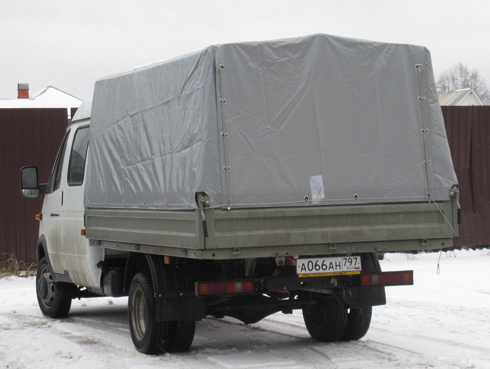 а 066 ан 797, GAZ 3302 ГАЗель 33023 Double Cab, facelift, 2003–