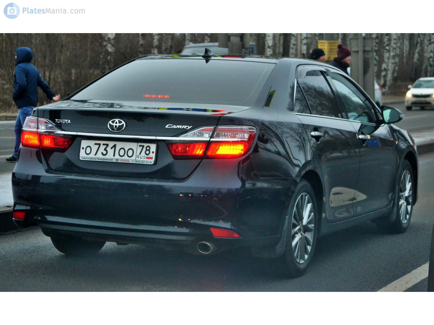 о 731 оо 78, Toyota Camry 7th gen (XV50; Global-market), facelift, 2014–2018