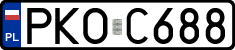 License plates of Poland, Regular car plates
