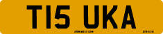 License plate of the United Kingdom, 1983 year system