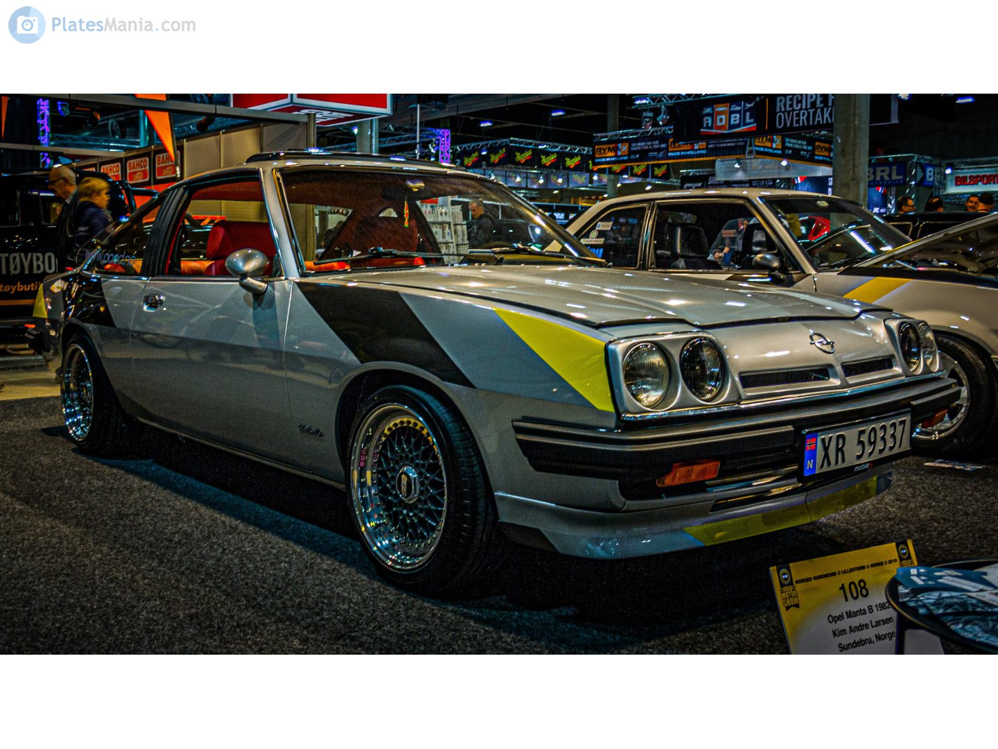 XR 59337, Opel Manta 2nd gen Coupé (B1), 1975–1982