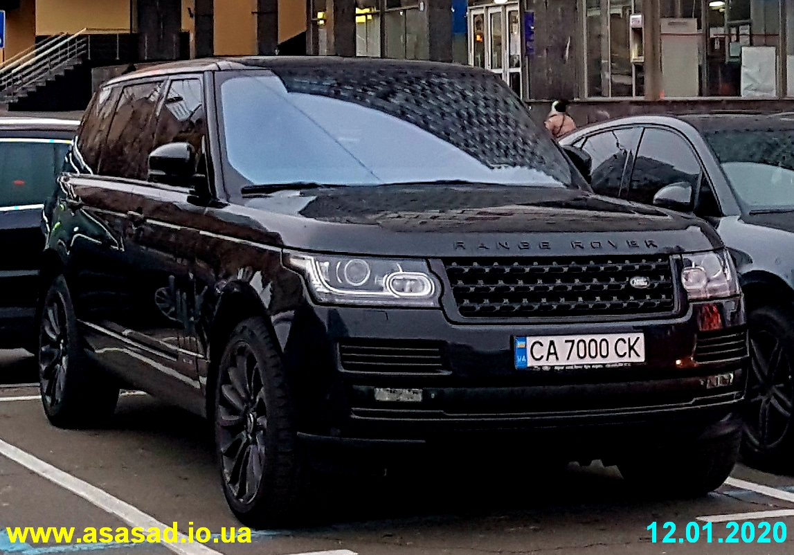 CA 7000 CK, Land Rover Range Rover 4th gen (L405), 2012–2018