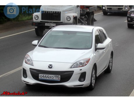 о444хо190, Mazda 3