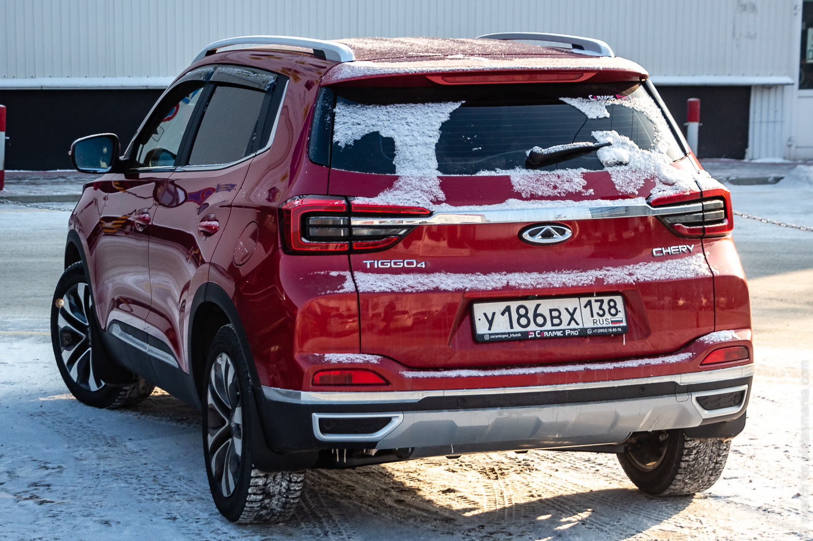 у 186 вх 138, Chery (Chirey) Tiggo 4 1st gen (T19), 1st facelift, 2019–2023