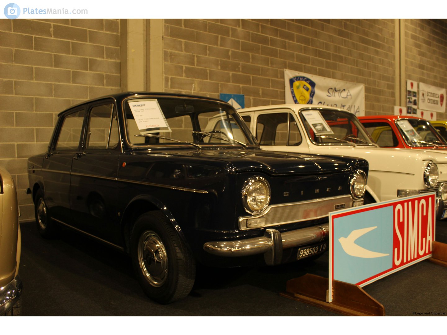 TO 998503, Simca 1000 