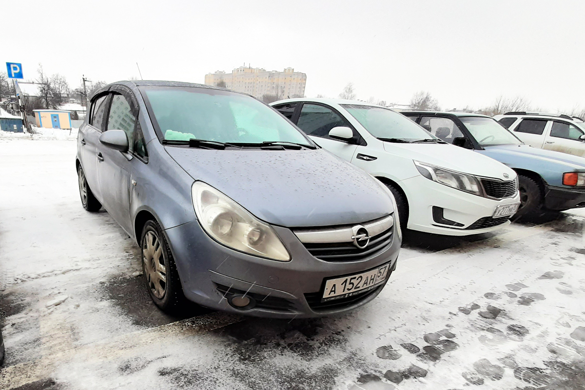 а 152 ан 57, Opel Corsa 4th gen 5-door Hatch (D; S07), 2006–2015