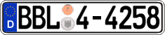 German license plate, Regional authorities