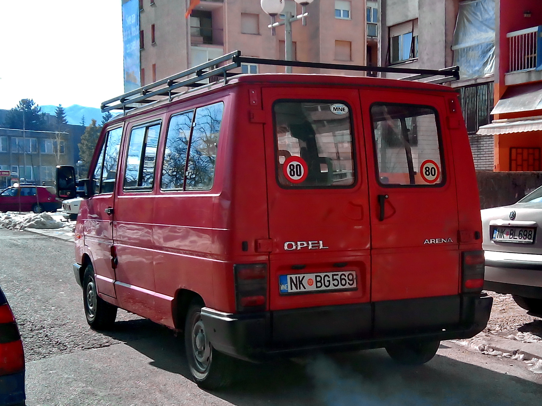 NK BG569, Opel Arena 1st gen (A97), 1997–2001