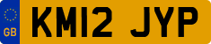 License plate of the United Kingdom, 2001 year system