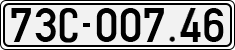 License plate of Vietnam, Cars
