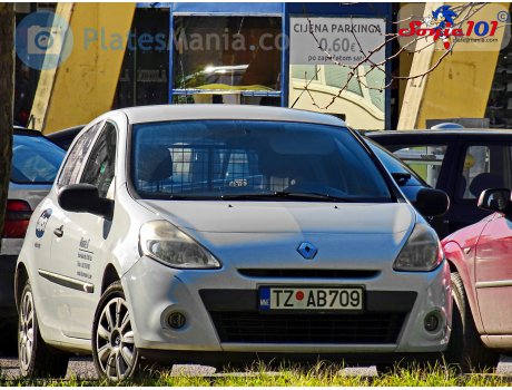 TZ AB709, Renault Clio