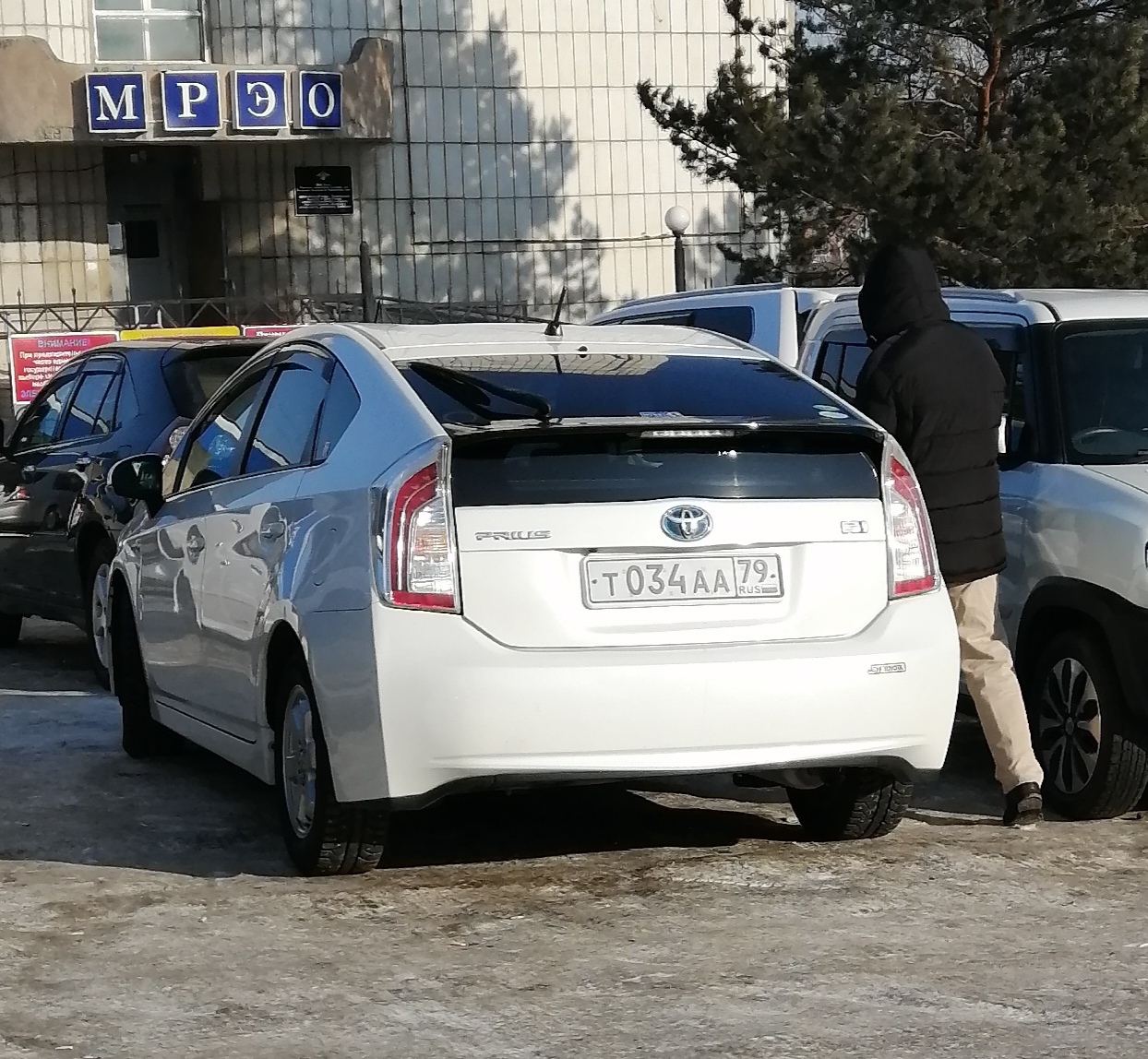 т 034 аа 79, Toyota Prius 3rd gen Liftback (ZVW30), 2009–2015