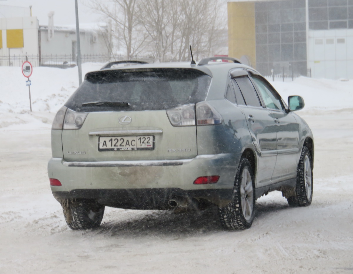 а 122 ас 122, Lexus RX 2nd gen (XU30), 2003–2008