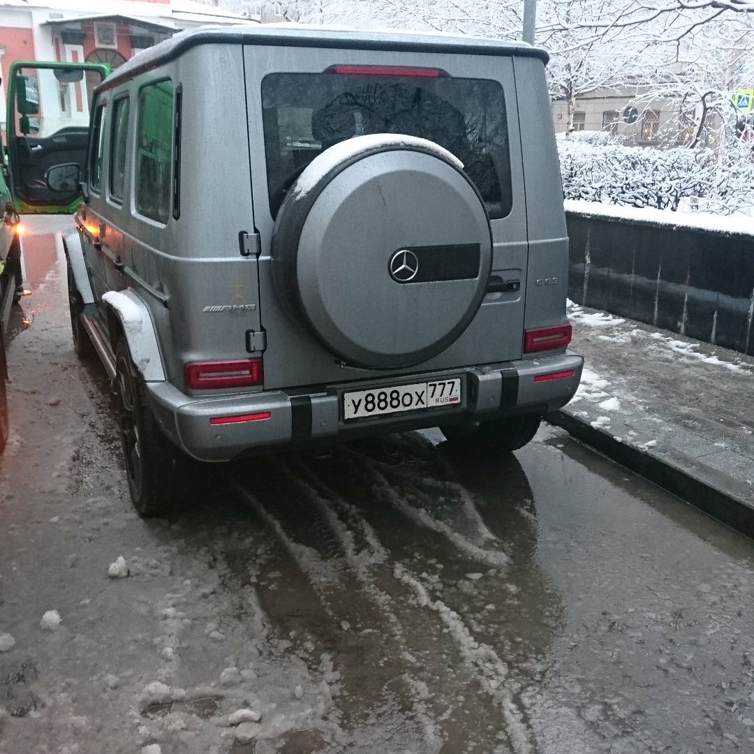 у 888 ох 777, Mercedes-Benz G-Klasse 2nd gen (W463/W465), 2018­–