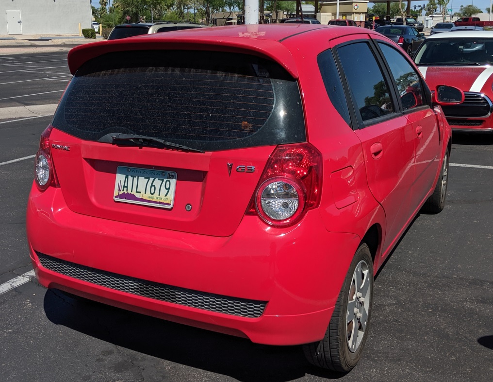 ATL7679, Pontiac G3 1st gen (G3 Wave) Hatch (T250), facelift, 2008–2009