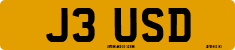 License plate of the United Kingdom, 1983 year system