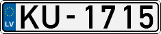 License plate of Latvia, Regular car plates